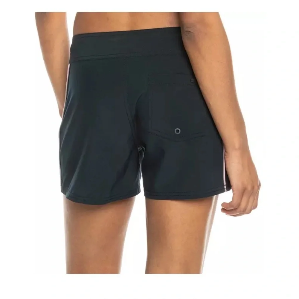 Roxy Women's XL Pro The 93 Win Boardshorts Swim Trunks Bottoms Black NWT